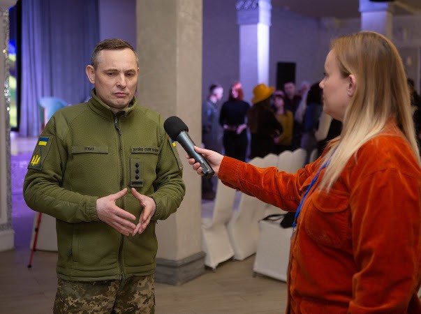 Юрій Ігнат на форумі у Вінниці
