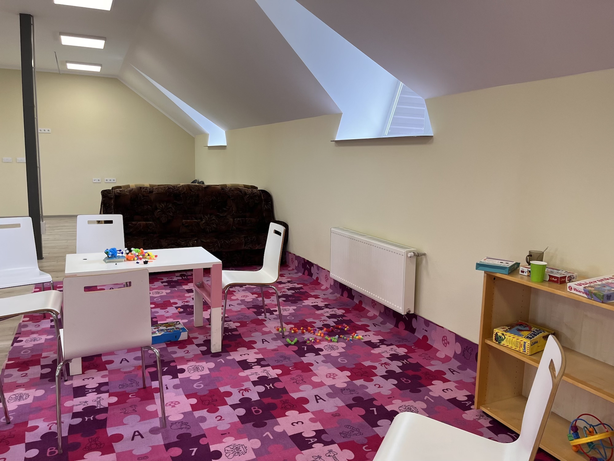 Для дітей проходять заняття, спрямовані на розвиток