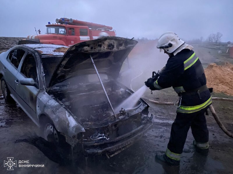 У Вінницькій області сталося чотири пожежі