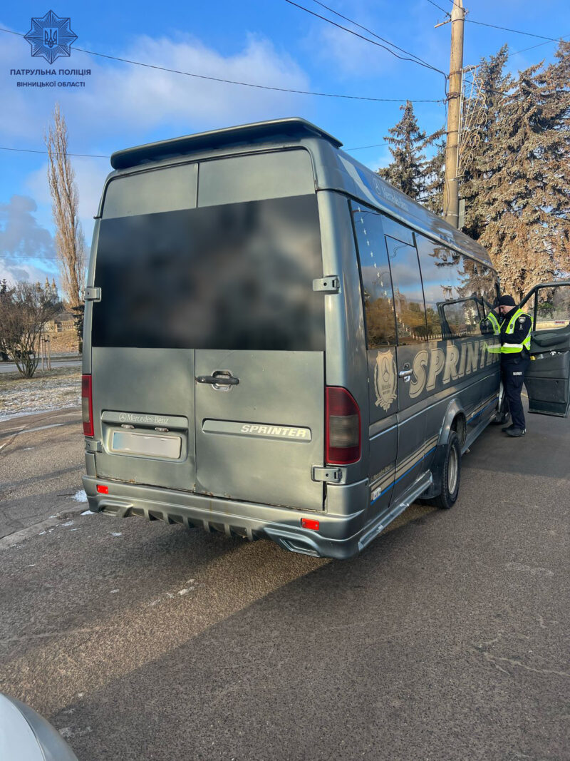 У Вінниці перевіряли роботу пасажирського та вантажного транспорту