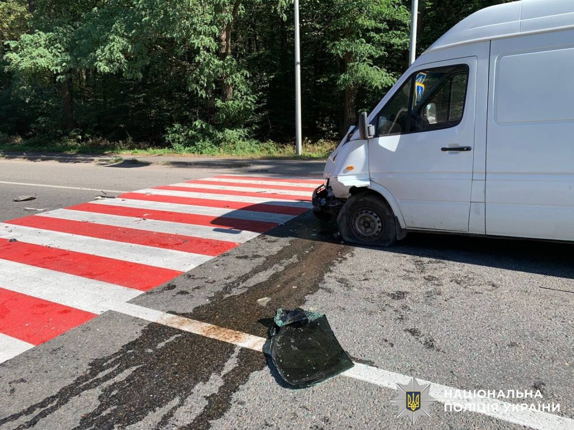 У ДТП від Вінницею в автопригоді постраждав пішохід