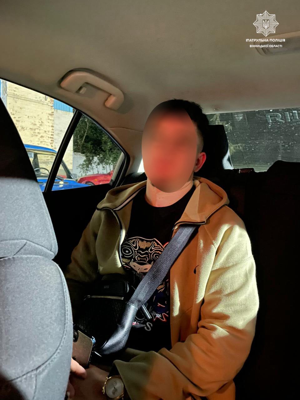 Вінничанин кермував автівкою в стані наркотичного сп’яніння