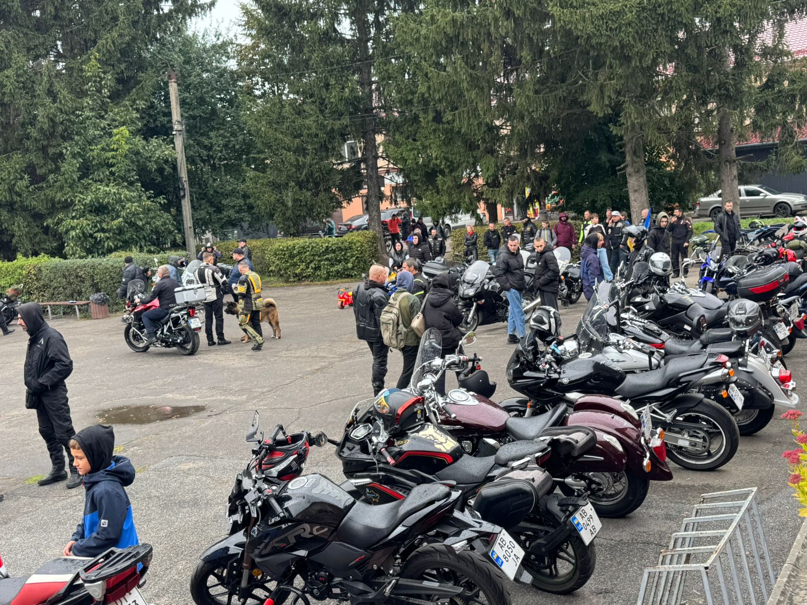 У селі неподалік Вінниці байкери закрили мотосезон