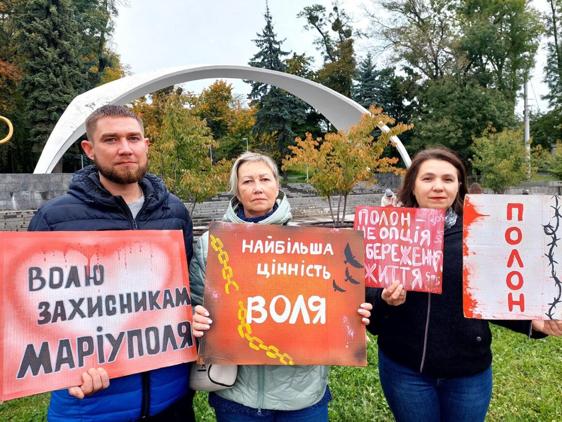 У Вінниці провели акцію на підтримку військовополонених