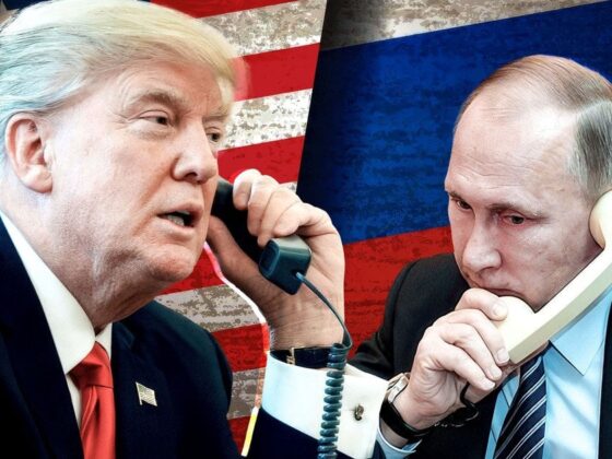 Розмова Трампа і Путіна.