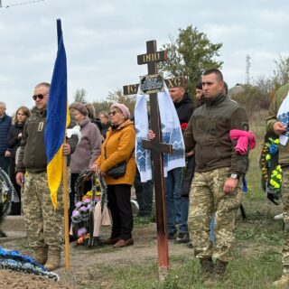 Поховали прикордонника з Вінниччини.