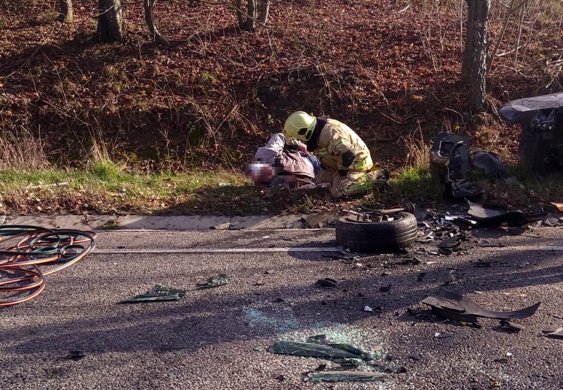 У Вінницькій області деблокували водія пораненого в ДТП