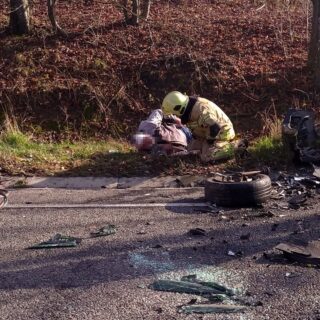 Працюють з постраждалими в ДТП.