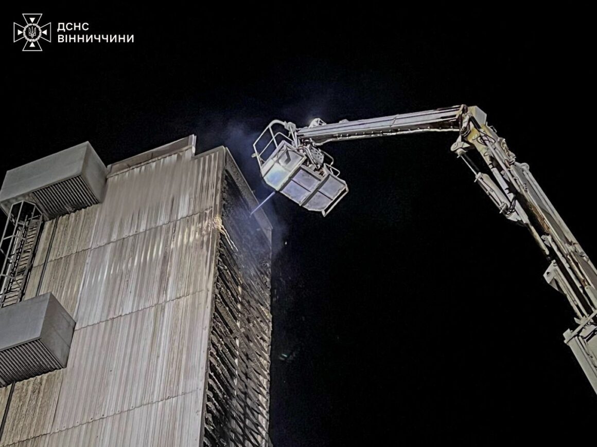 На Вінниччині сталися дві пожежі