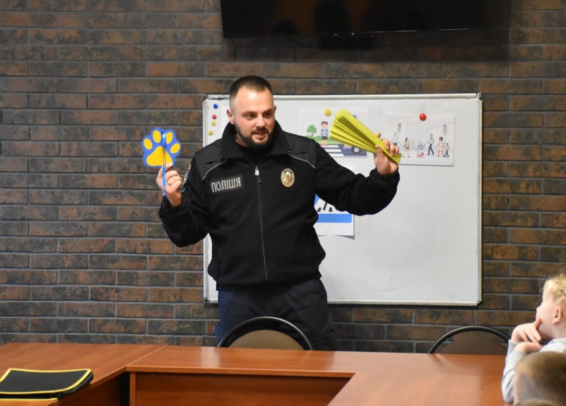 У Вінниці діти та поліцейські створювали флікери