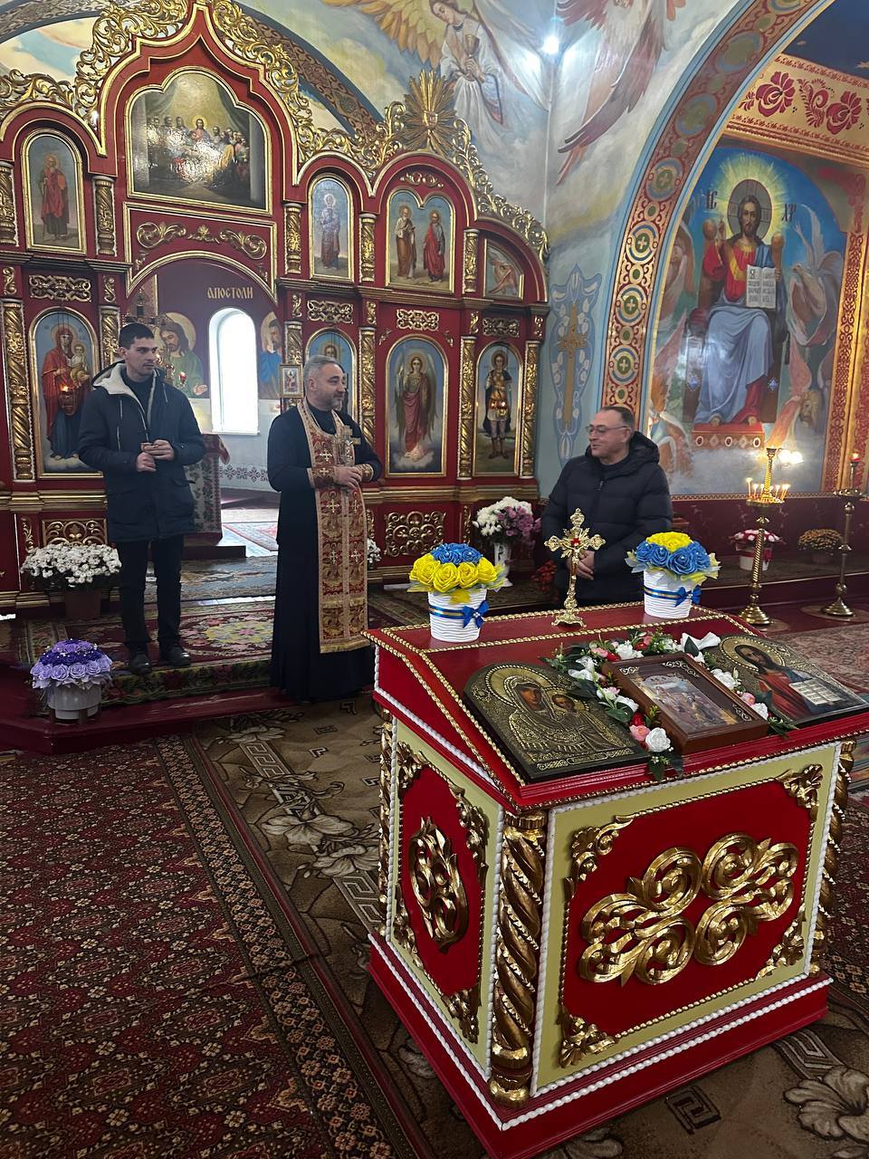 На фресці храму на Вінниччині зобразили пожежу в Кремлі та російських керівників у пеклі