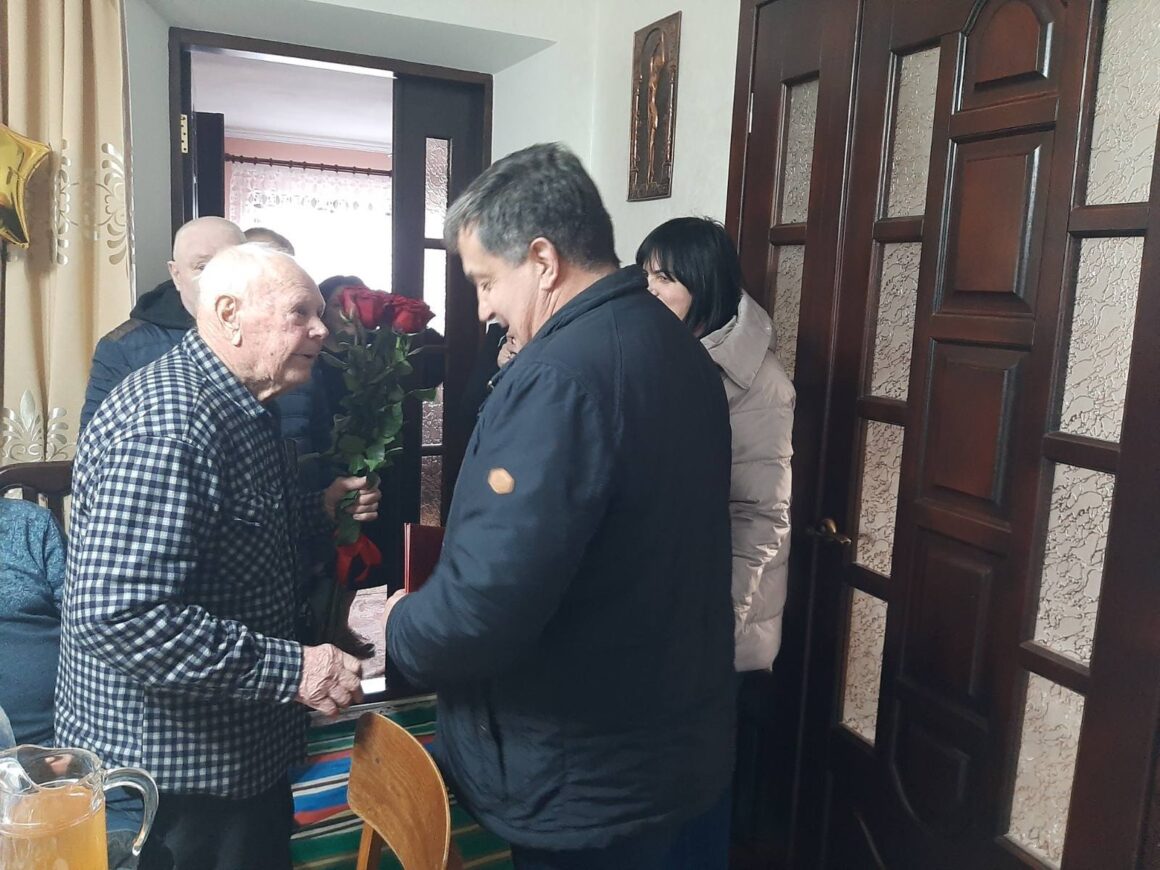 Мешканець Літинської громади на Вінниччині відсвяткував сторічний ювілей