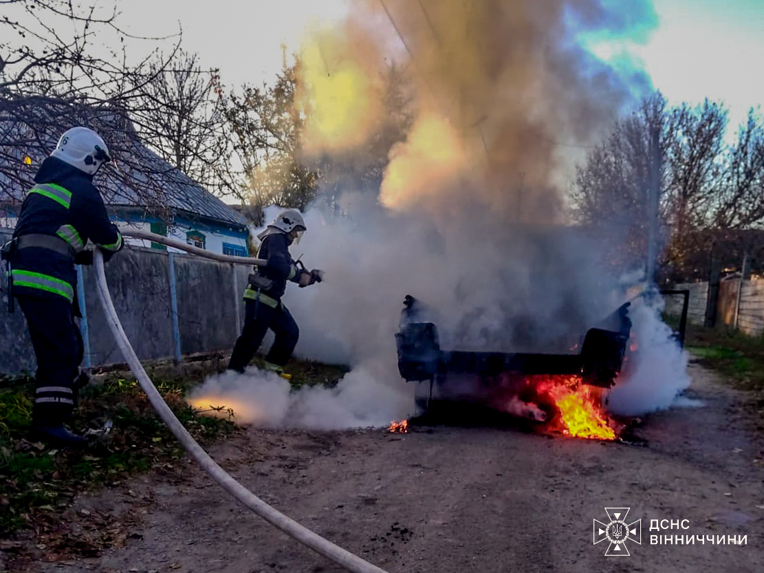 На Вінниччині сталося шість пожеж