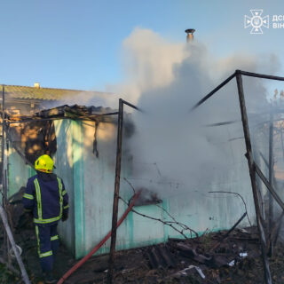 Пожежа на Вінниччині.