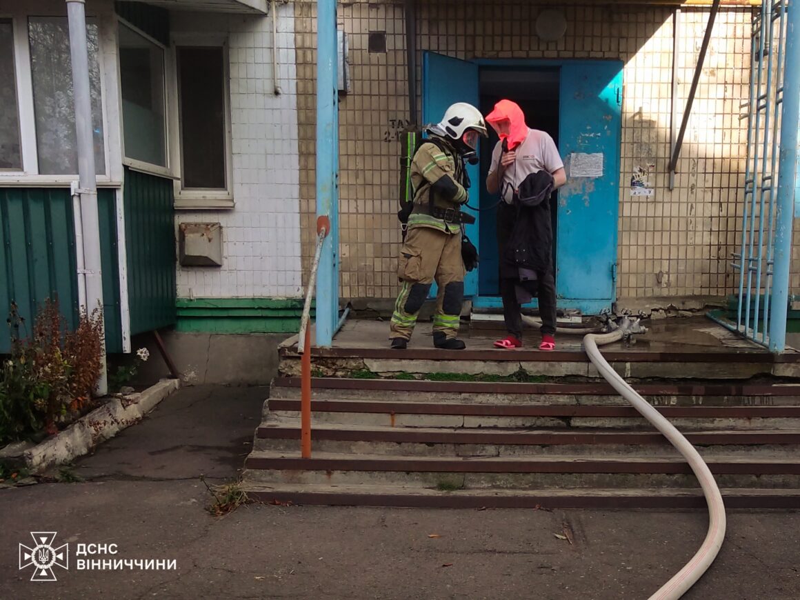 У Вінницькій області під час пожеж врятували двох людей