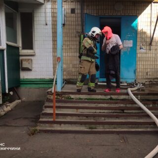 Пожежа в Жмеринці.