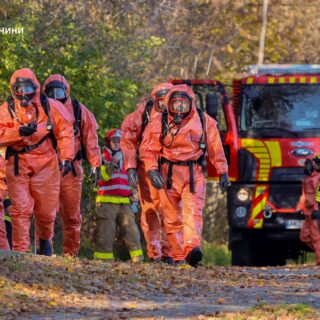 Тренування надзвичайників.