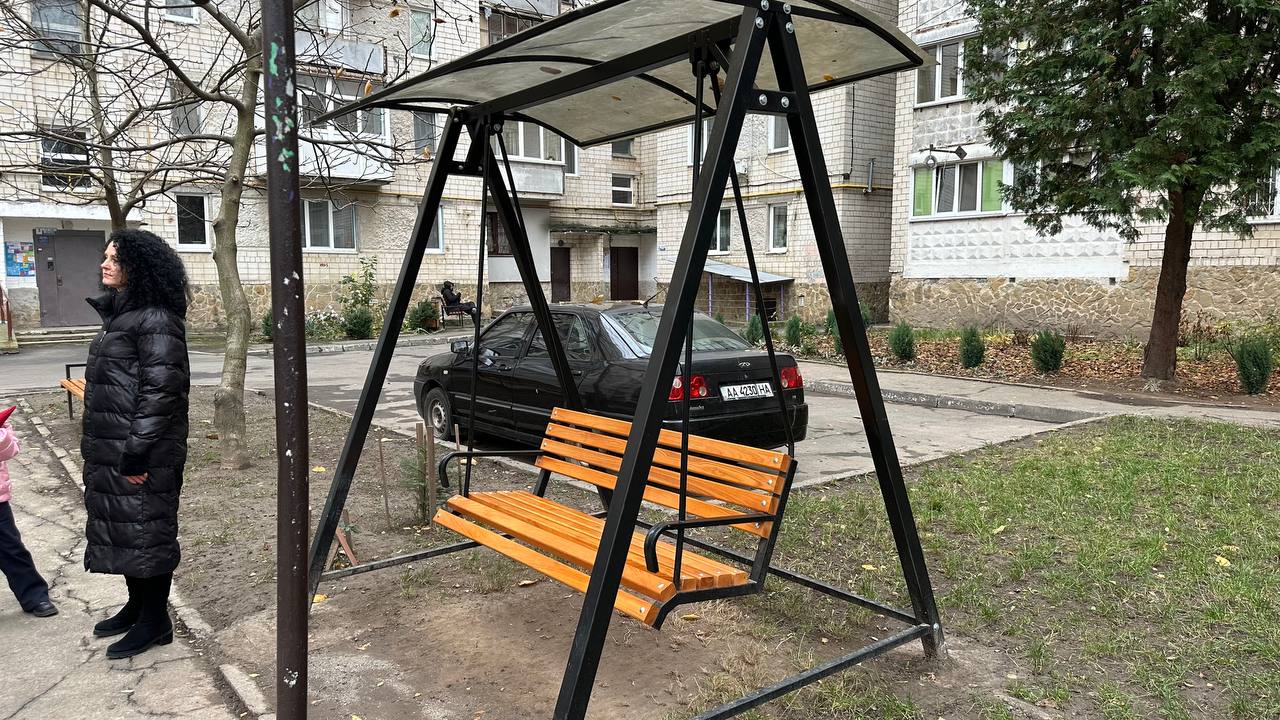 «Твори добро» у дії: мешканці та благодійники разом облаштували двір на Келецькій