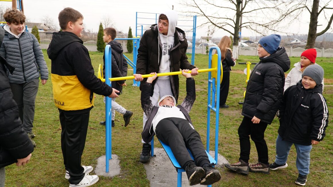 У Ганнопільській гімназії відкрили спотивний простір «Сильні духом»