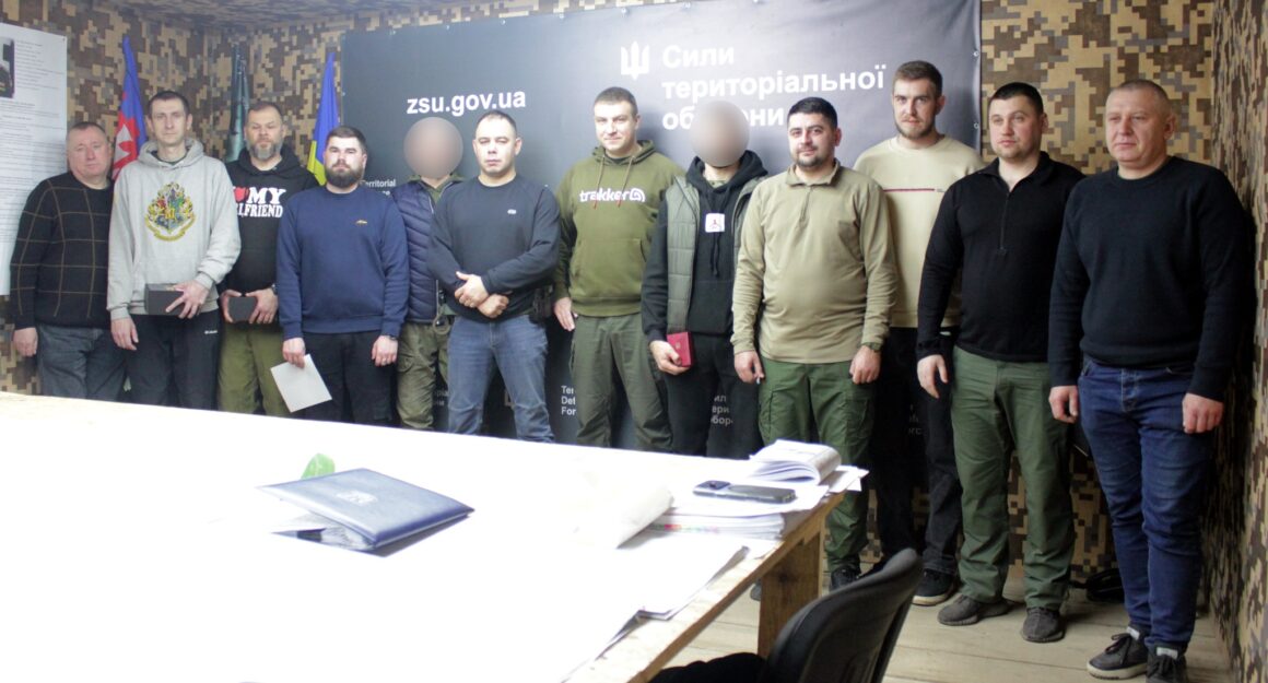 У вінницькій бригаді тероборони нагородили бійців