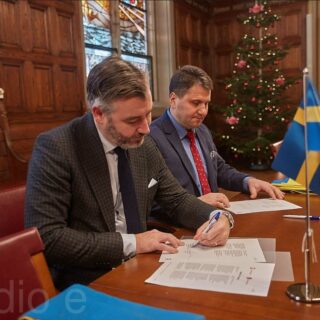 Гельсінгборг і Вінниця підписали угоду.