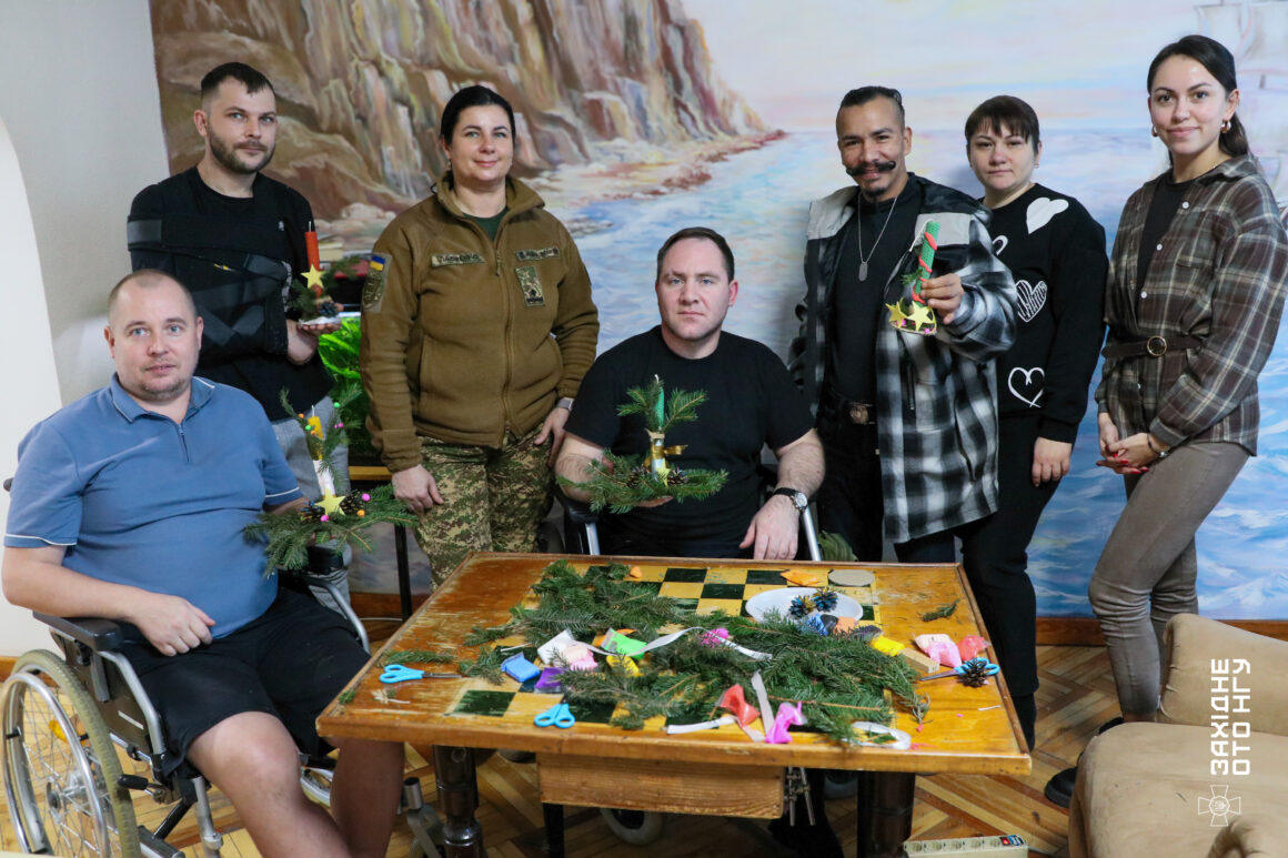 У Вінниці з пораненими нацгвардійцями провели заняття з арт-терапії