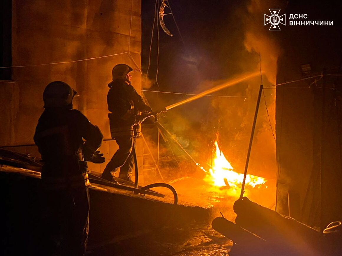Минулої доби на Вінниччині сталося 13 пожеж