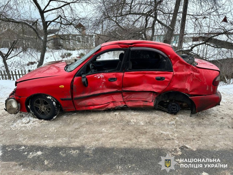 У аварії у Вінницькому районі травмувався водій