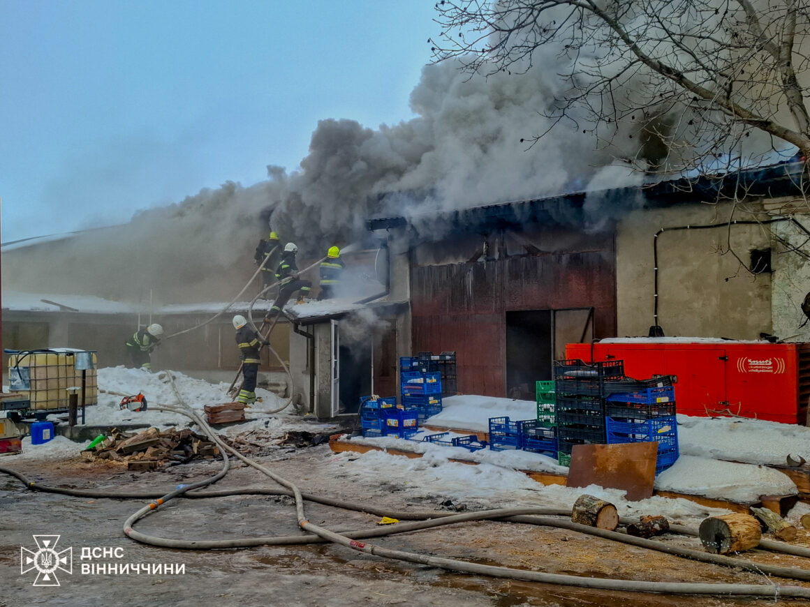 У Кирнасівці на Вінниччині згорів житловий будинок