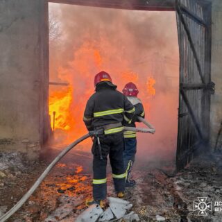 Пожежі на Вінниччині.