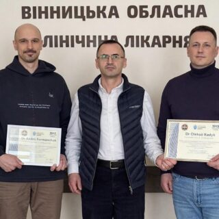 Лікарі пройшли стажування.