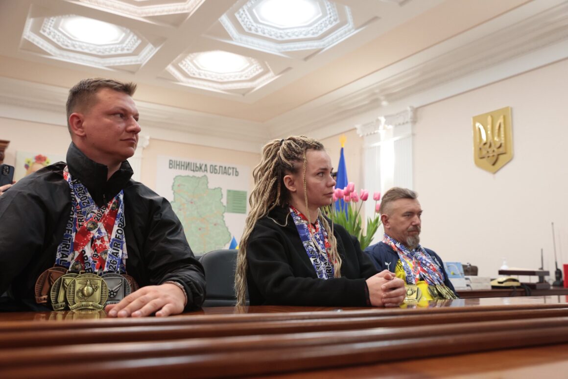 У Вінниці зустріли спортсменів-ветеранів, учасників змагань в США