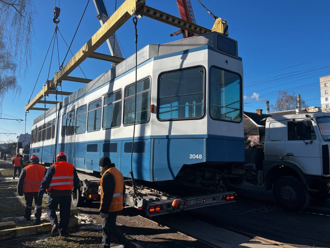 Шестидесятий Tram 2000 прибув до Вінниці зі Швейцарії
