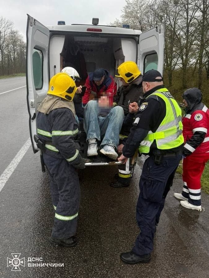 На Вінниччині автівка влетіла в дерево