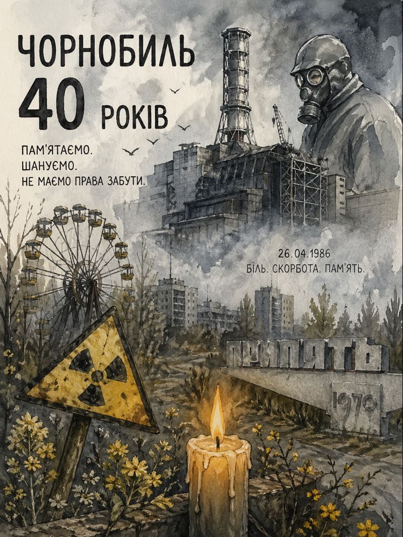 У Вінниці вшанували пам’ять жертв аварії Чорнобильської АЕС