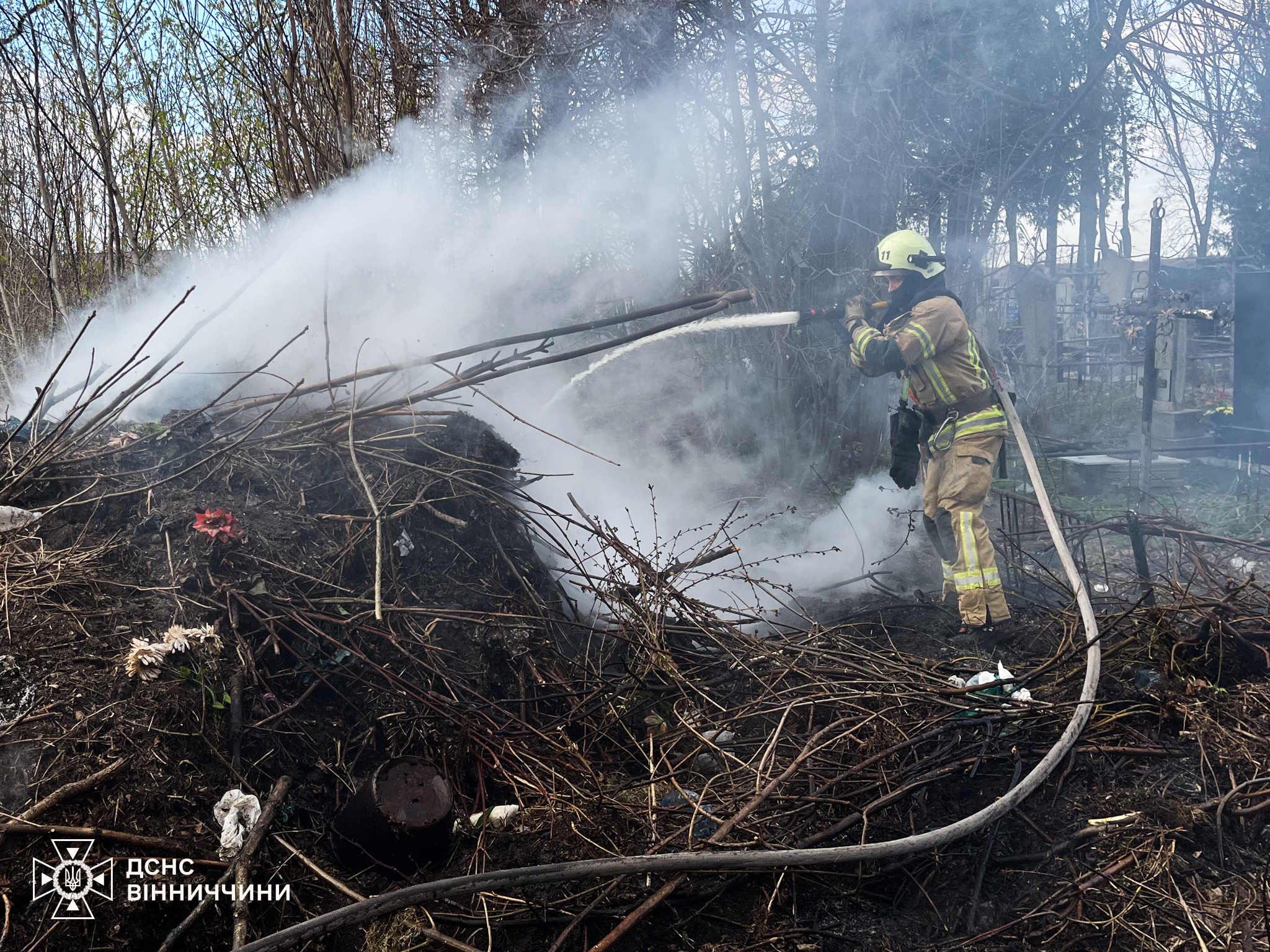 На Вінниччині з початку року вогонь обпалив 185 гектарів в екосистемах