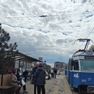 Вуличні кашпо.