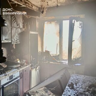 Горіла квартира.