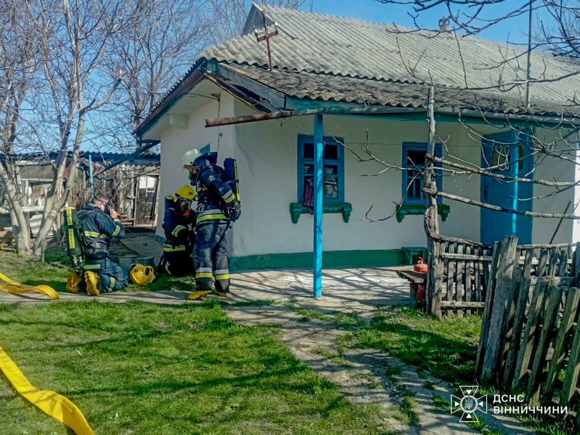 У Бершадській громаді у вогні загинув чоловік