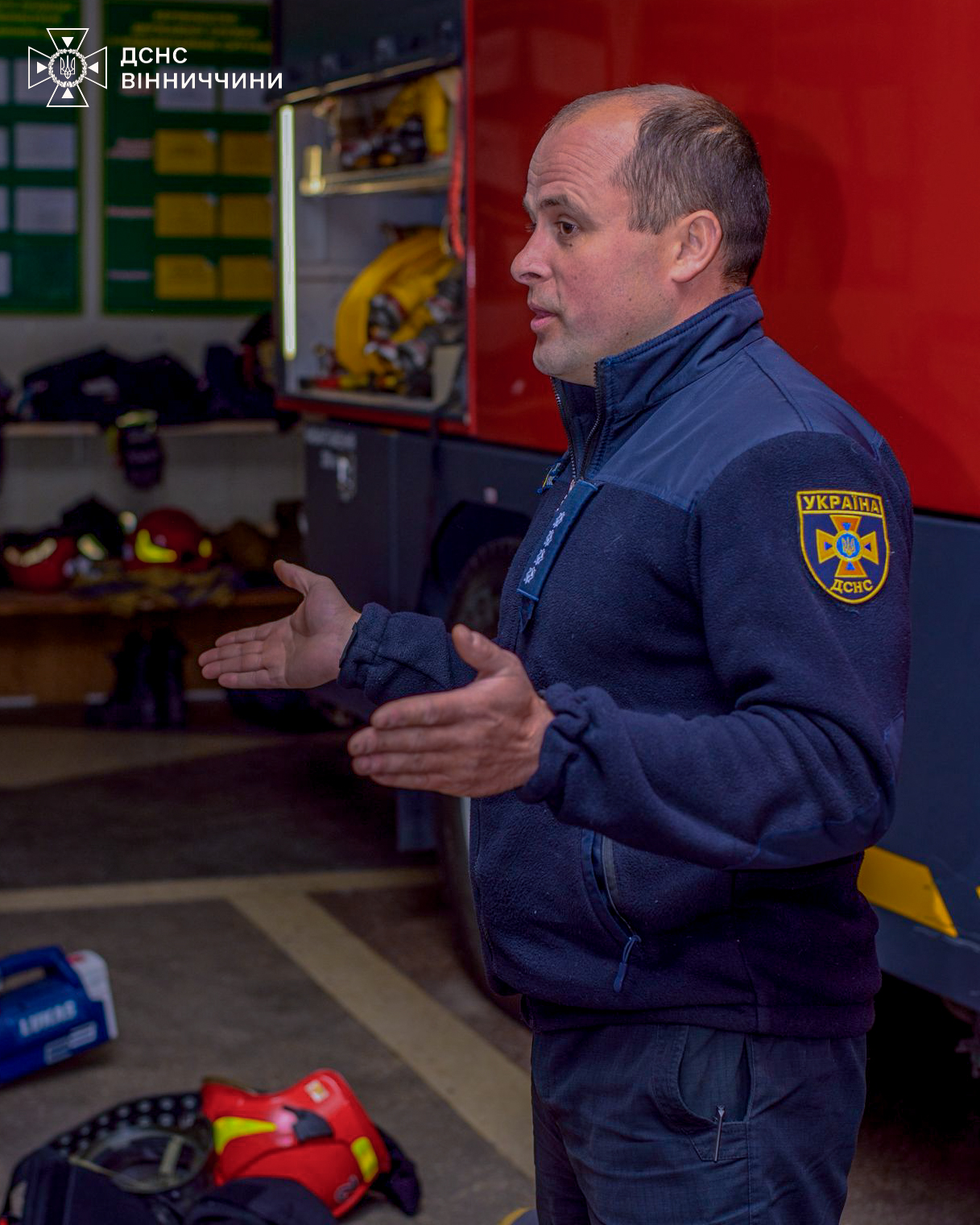 До вінницької пожежно-рятувальної частини завітали ліцеїсти