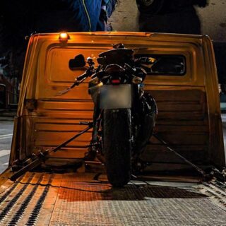 Мотоцикл відправили на арештмайданчик.