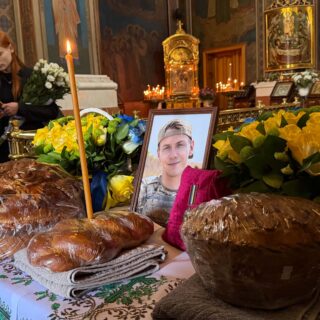 У Вінниці поховали воїна.