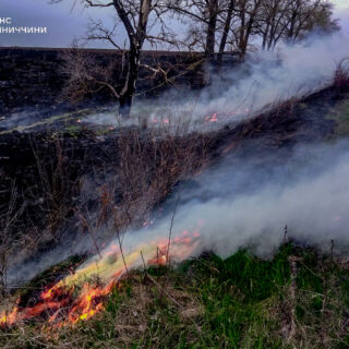 Пожежа на Вінниччині.