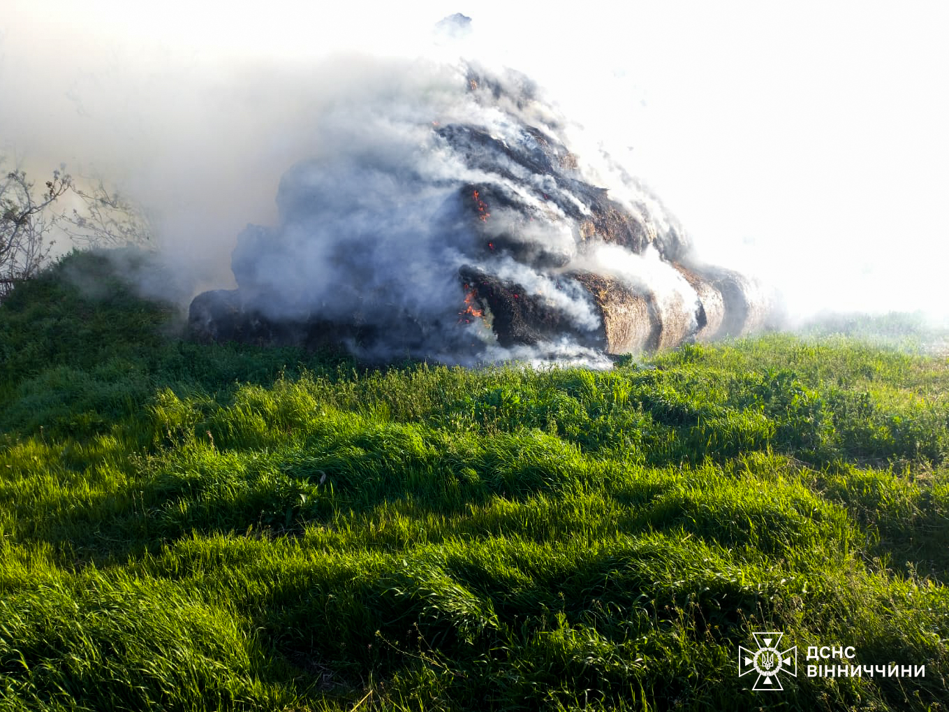У Вінницькій області ліквідували вісім пожеж