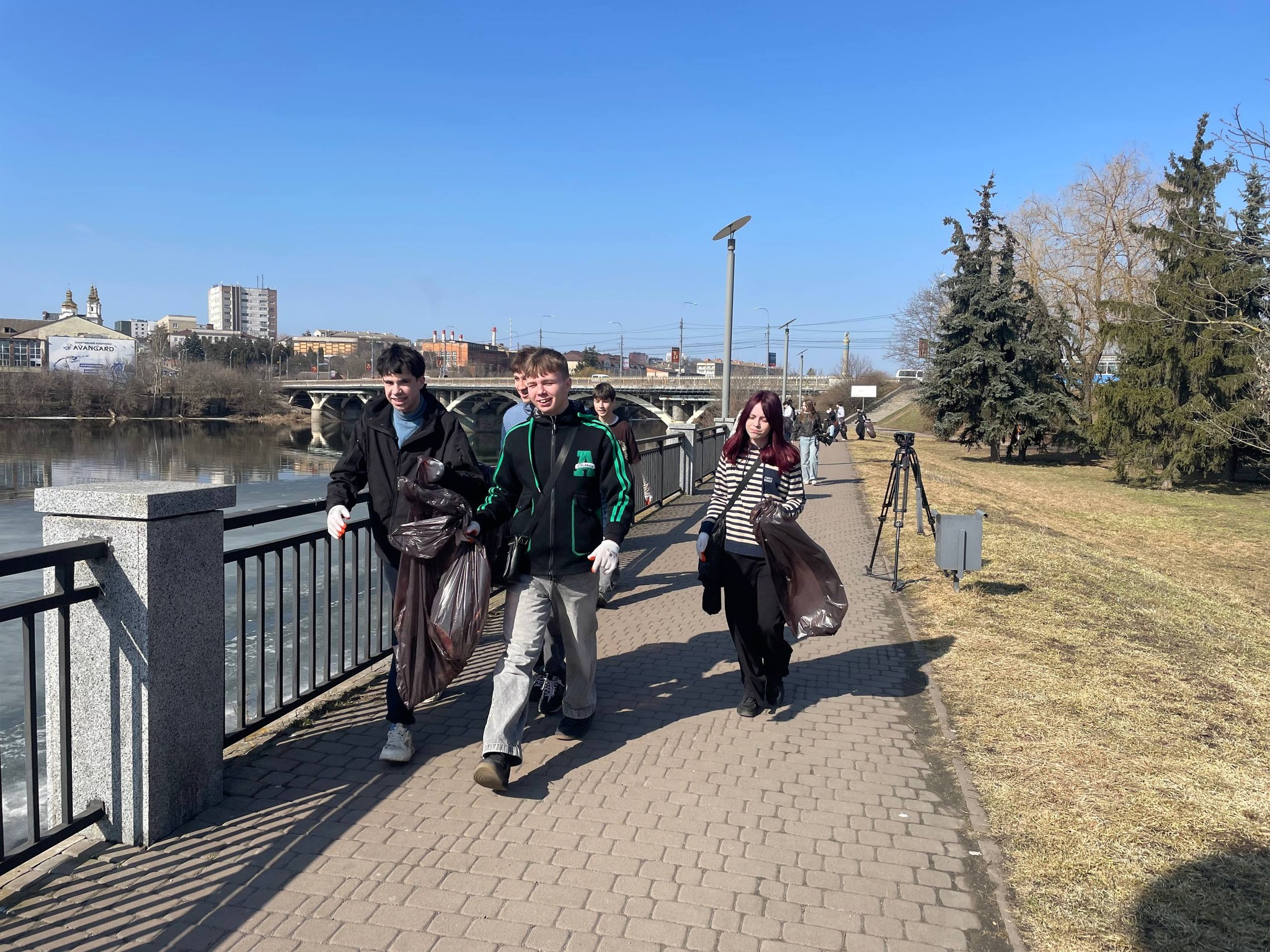 Прибирання.