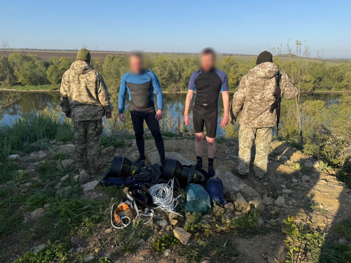 Прикордонники на Вінниччині затримали скелелазів, які намагалися перетнути кордон