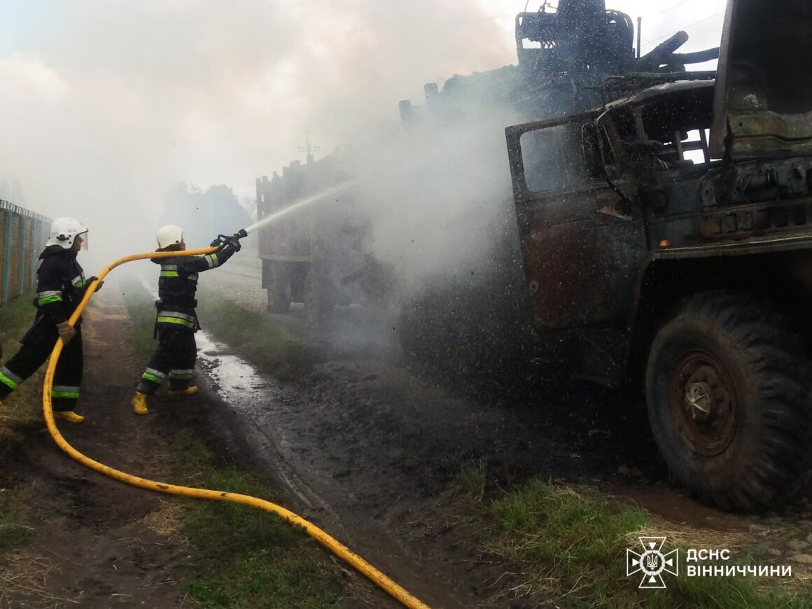 На Вінниччині сталося одинадцять пожеж
