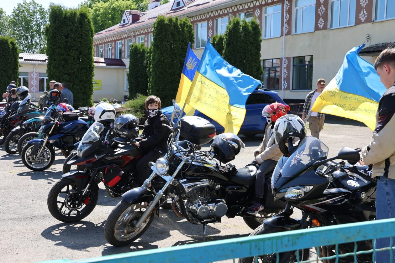 Мотосезон у Вінниці відкрили пробігом на честь полеглих Героїв
