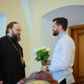 Зустріч з архієпископом.