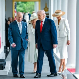 Трамп та Карл ІІІ.